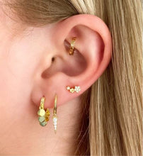 Load image into Gallery viewer, Harmony Huggie Earrings - Gold