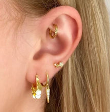 Load image into Gallery viewer, Harmony Huggie Earrings - Gold