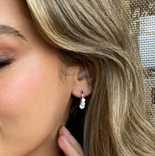 Load image into Gallery viewer, Harmony Huggie Earrings - Sterling Silver