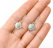 Load image into Gallery viewer, Isla Amazonite Hoops