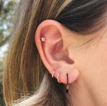 Load image into Gallery viewer, Madison Huggie Earrings - Rose Gold