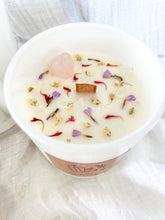 Load image into Gallery viewer, Pink Daisies and Goji Berries - White Tumbler