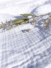 Load image into Gallery viewer, Silver Pearl Studs