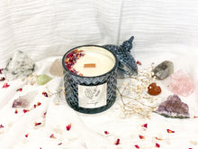 Load image into Gallery viewer, Mystery Crystal Candle - Vanilla, Patchouli & Sandalwood