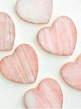 Load image into Gallery viewer, Rose Quartz Heart Coaster
