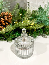 Load image into Gallery viewer, Christmas Mini Carousel Jar - Snowflake &amp; Cashmere

